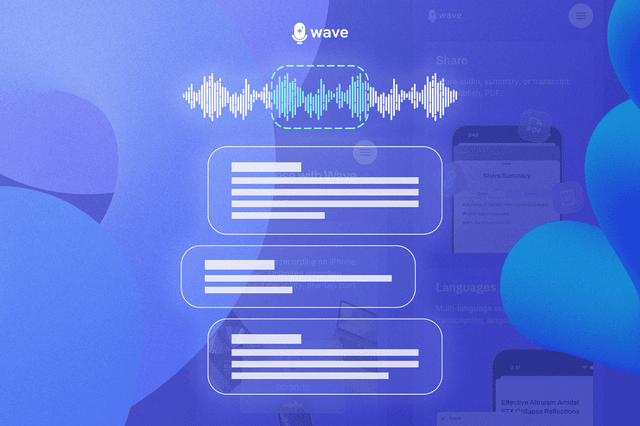 Wave transcription