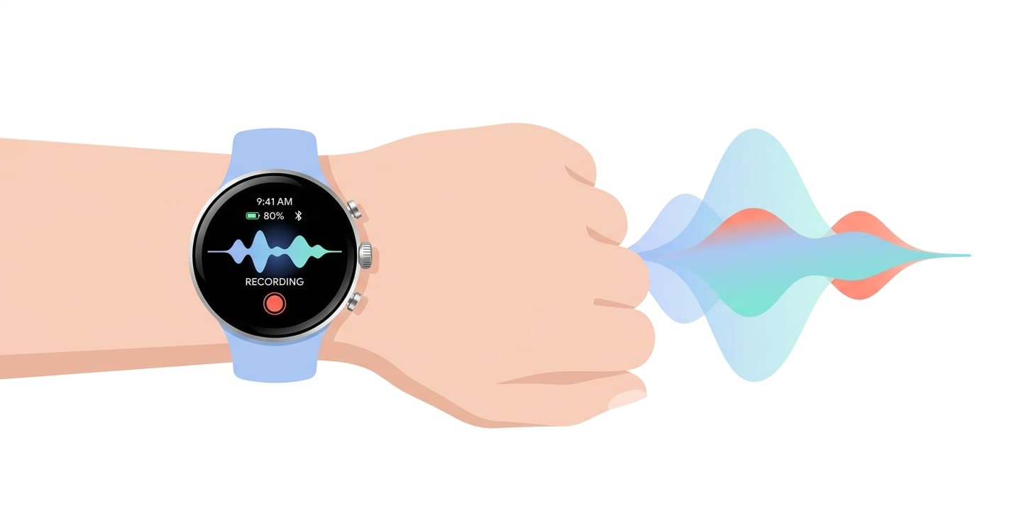 Wave Comes to Wear OS: Record From Your Watch